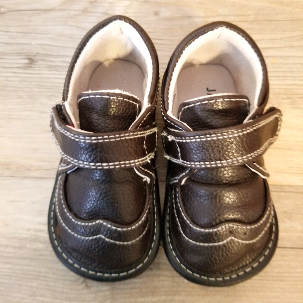 Jack and Lily My Shoes Leather Toddler Shoes